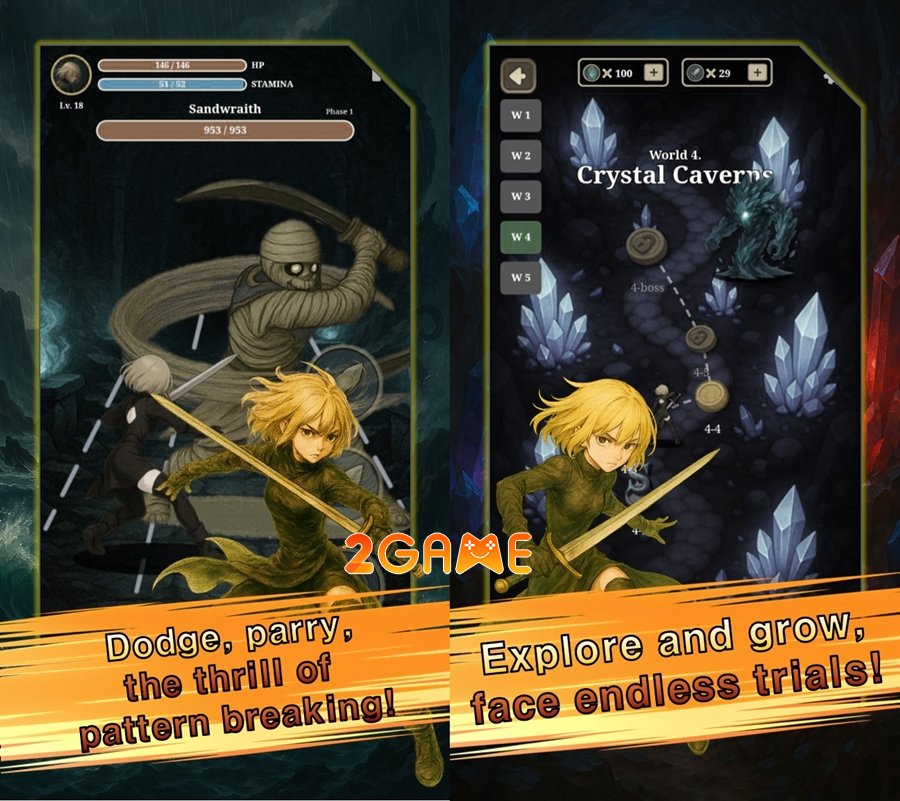 Broken Soul – Game nhập vai hành động thuộc thể loại Soulslike brokesoul mobile 2