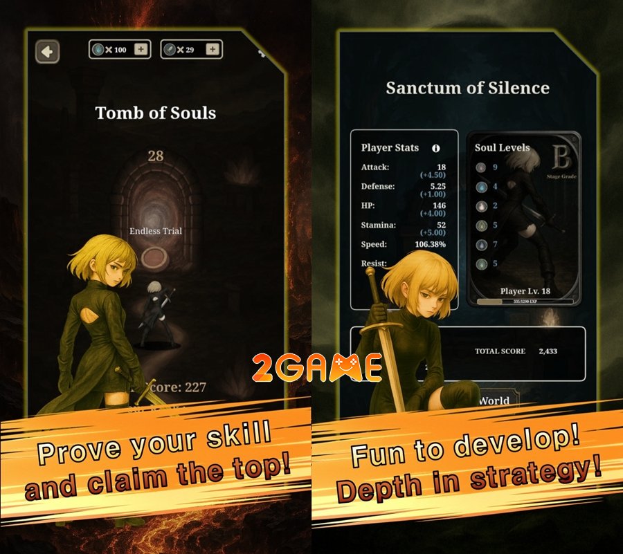 Broken Soul – Game nhập vai hành động thuộc thể loại Soulslike brokesoul mobile 3