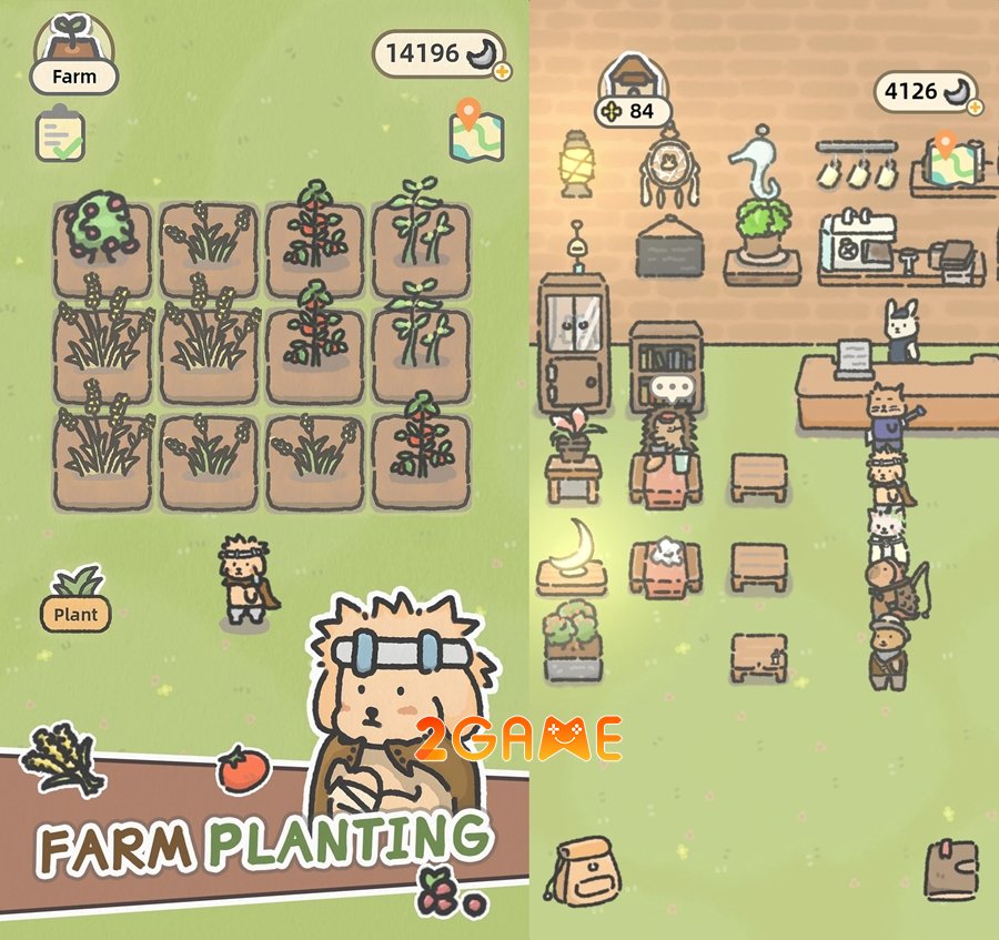 Bunnysip Tale cho phép bạn điều hành một quán cà phê động vật dễ thương bunnysiptale 4