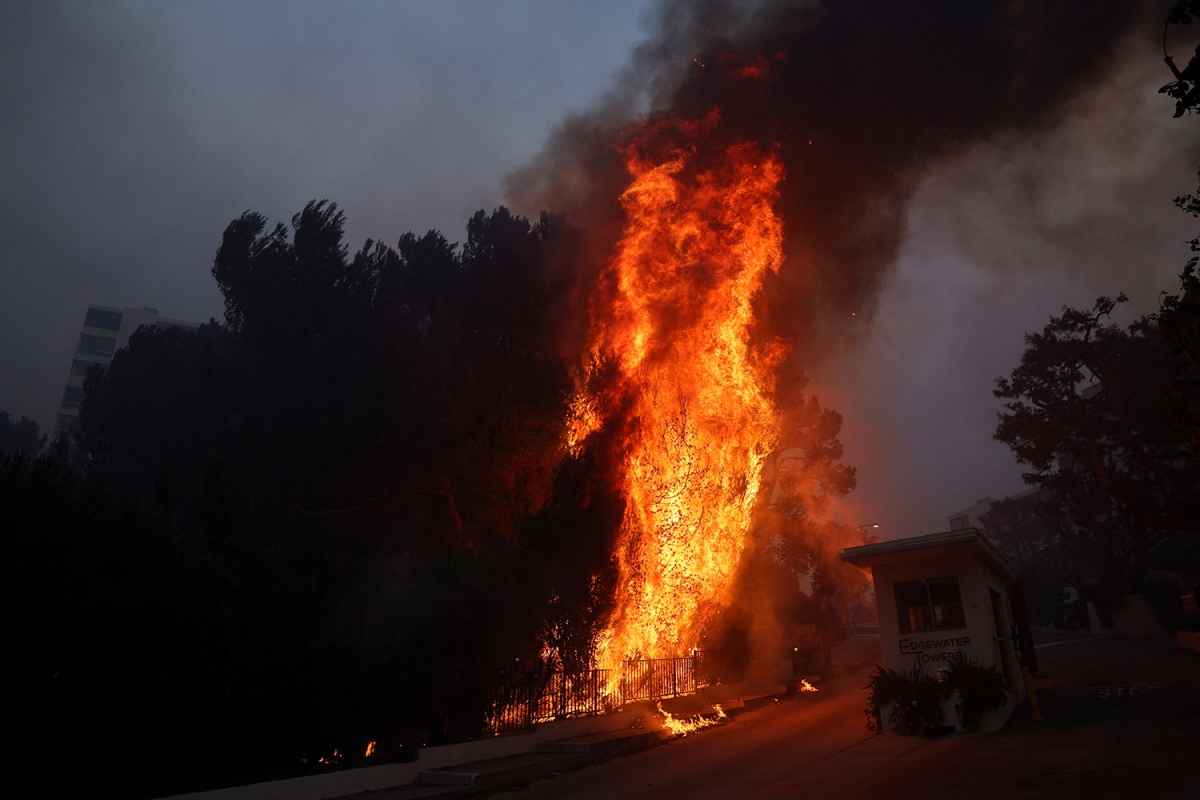 Cảnh tượng khủng khiếp như hỏa ngục trong vụ cháy rừng ở Los Angeles- Ảnh 11. Cảnh tượng khủng khiếp như hỏa ngục trong vụ cháy rừng ở Los Angeles- Ảnh 11.