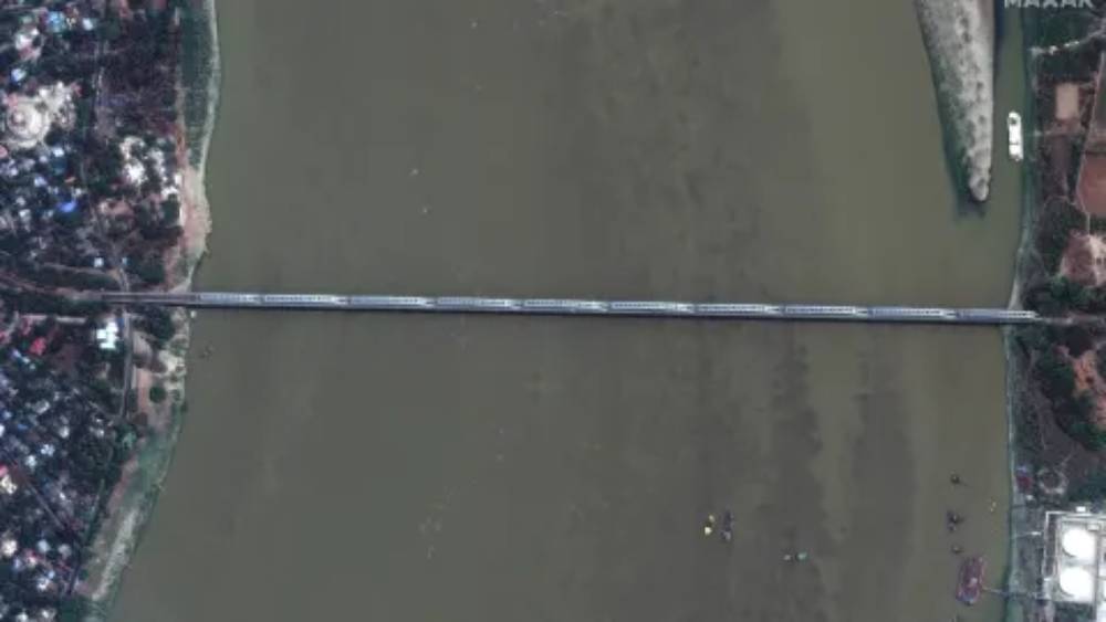 Ảnh vệ tinh trước và sau trận động đất kinh hoàng ở Myanmar- Ảnh 3.