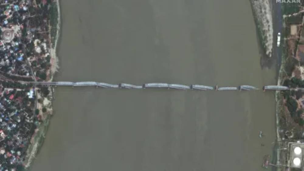 Ảnh vệ tinh trước và sau trận động đất kinh hoàng ở Myanmar- Ảnh 4.