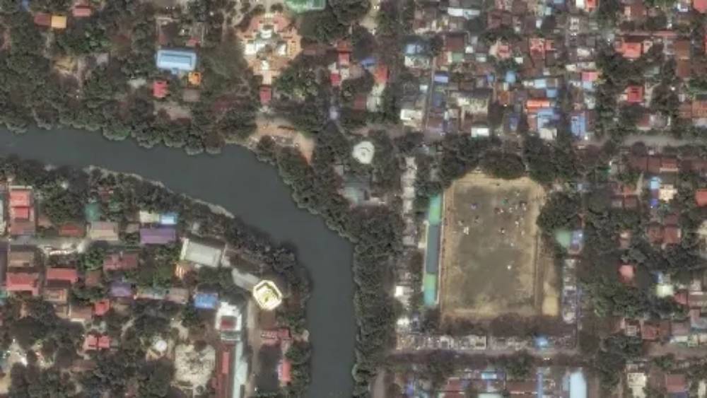 Ảnh vệ tinh trước và sau trận động đất kinh hoàng ở Myanmar- Ảnh 8.