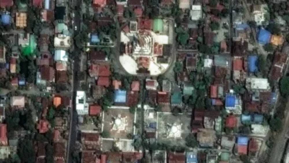 Ảnh vệ tinh trước và sau trận động đất kinh hoàng ở Myanmar- Ảnh 9.