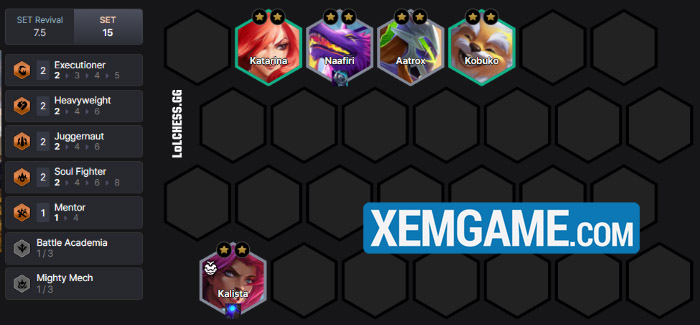 ĐTCL 15.6: Thử nghiệm với bài đấu Cựu Binh Kalista c9qfwsui screenshot 1