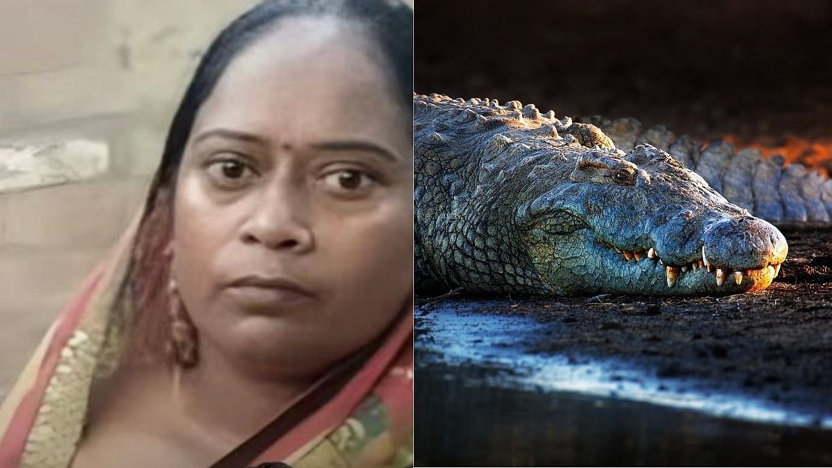 Nhảy xuống sông tự tử thì gặp cá sấu, người phụ nữ có hành động bất ngờ- Ảnh 1.