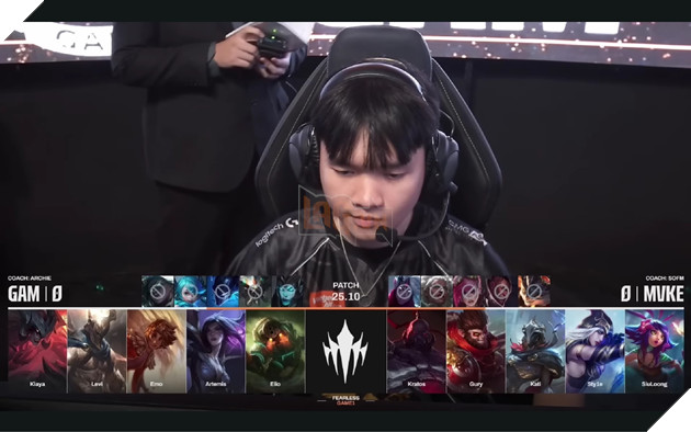 GAM sử dụng đội hình có khả năng mở giao tranh mạnh mẽ