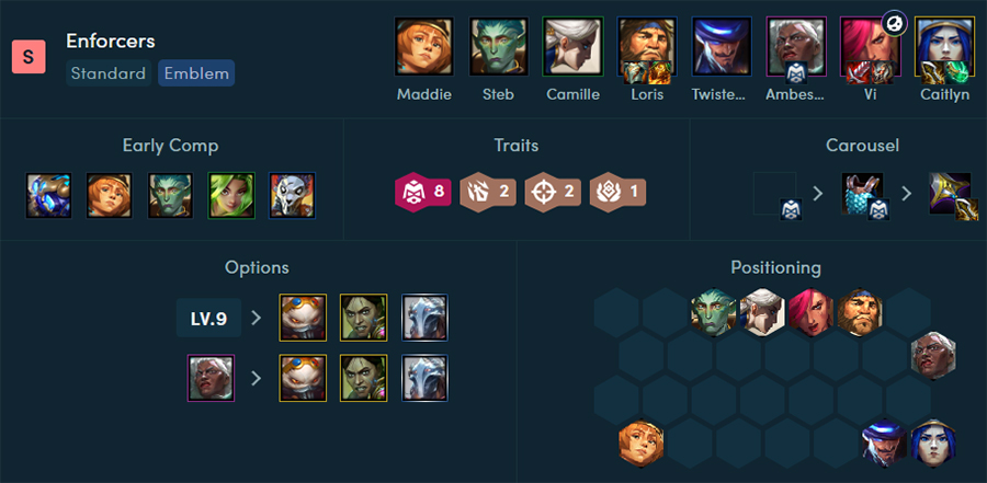 Top đội hình DTCL 13.5 meta TFT mới nhất canh binh vi