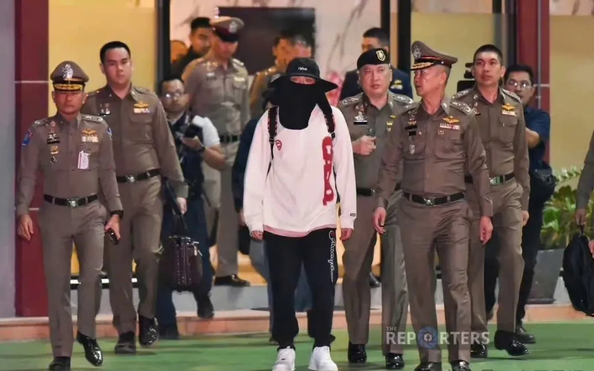 Nam diễn viên Trung Quốc Wangxin được giải cứu khỏi các đối tượng bắt cóc hồi tháng 1/2025 (Ảnh: Sohu)