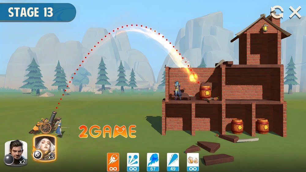 Cannon Chaos – Game chiến thuật độc đáo kết hợp chiến đấu pháo binh với xây dựng thành phố cannonchaos 1