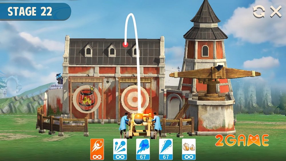 Cannon Chaos – Game chiến thuật độc đáo kết hợp chiến đấu pháo binh với xây dựng thành phố cannonchaos 3