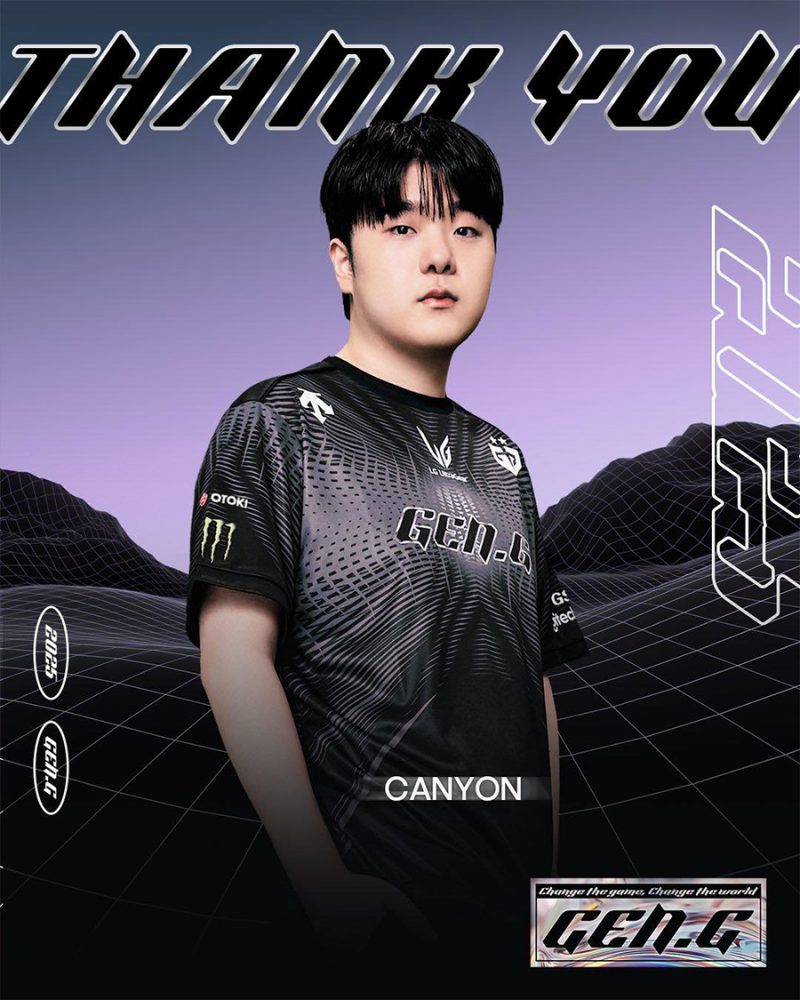 canyon-gen-1 Tin chuyển nhượng LMHT 18/11: Canyon rời GEN; T1 chia tay Smash; BLG Viper? canyon gen 1