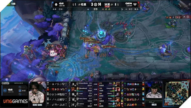 MSI 2025: GEN.G The Hien Phong Do Huy Diet Truoc G2 Esports, Buoc Tiep Vao Nhanh Thang 13 MSI 2025: GEN.G Thể Hiện Phong Độ Hủy Diệt Trước G2 Esports, Bước Tiếp Vào Nhánh Thắng 13