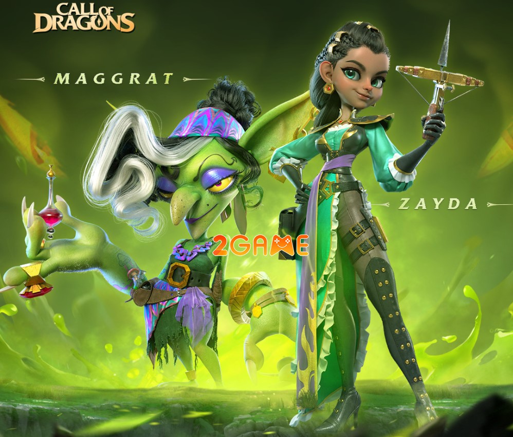 Hướng dẫn Call of Dragons – Những cặp đôi mạnh nhất cho từng mùa cap doi call of dragon 4