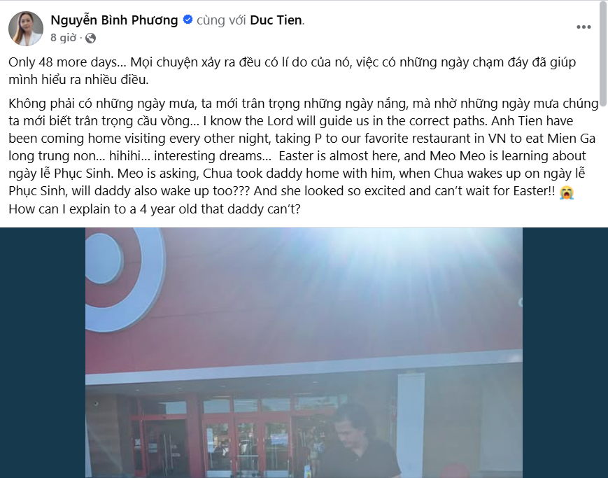 Vợ cố diễn viên Đức Tiến chia sẻ gây chú ý sau tuyên bố kiện mẹ chồng- Ảnh 2. Vợ cố diễn viên Đức Tiến chia sẻ gây chú ý sau tuyên bố kiện mẹ chồng- Ảnh 2.