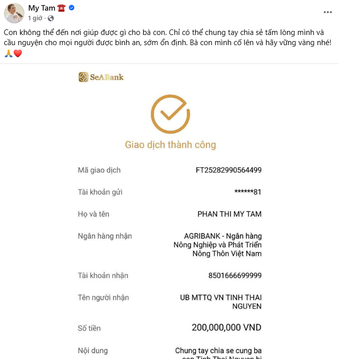 Ca sĩ Mỹ Tâm vừa ra thông báo mới- Ảnh 1.