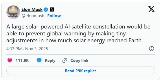 Giấc mơ mới của Elon Musk: Tạo ra