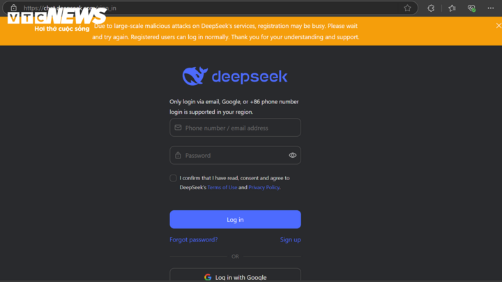 Sau khi bị tin tặc tấn công, DeepSeek bị mạo danh lừa đảo- Ảnh 2. Sau khi bị tin tặc tấn công, DeepSeek bị mạo danh lừa đảo- Ảnh 2.