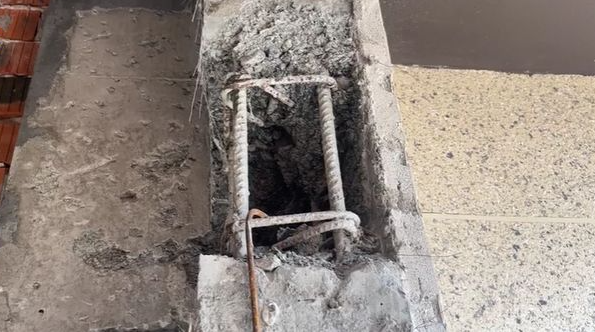 Chi 10 tỷ mua nhà cho con gái, nữ chủ nhà bàng hoàng phát hiện cột chịu lực rỗng: Chủ đầu tư kiên quyết