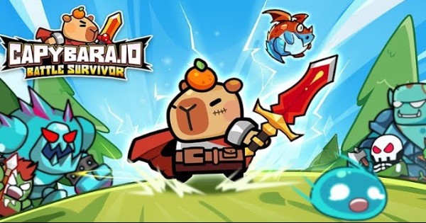 Capybara.io: Battle Survivor – Sinh tồn cùng Capybara siêu đáng yêu capybaraiobattle survivor thumbjpg