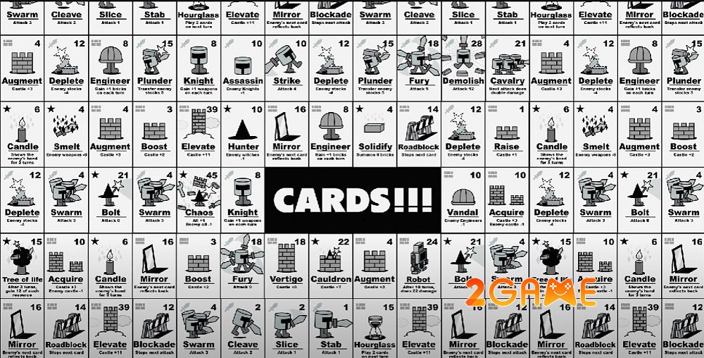 Castle v Castle – Game đấu bài độc đáo sắp ra mắt mobile trong năm nay castle v castle 1