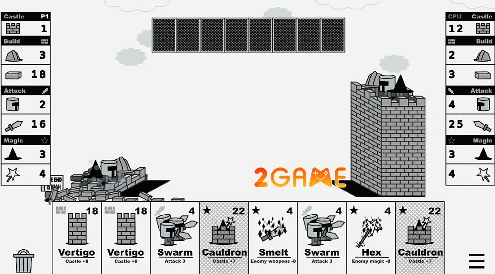 Castle v Castle – Game đấu bài độc đáo sắp ra mắt mobile trong năm nay castle v castle 2