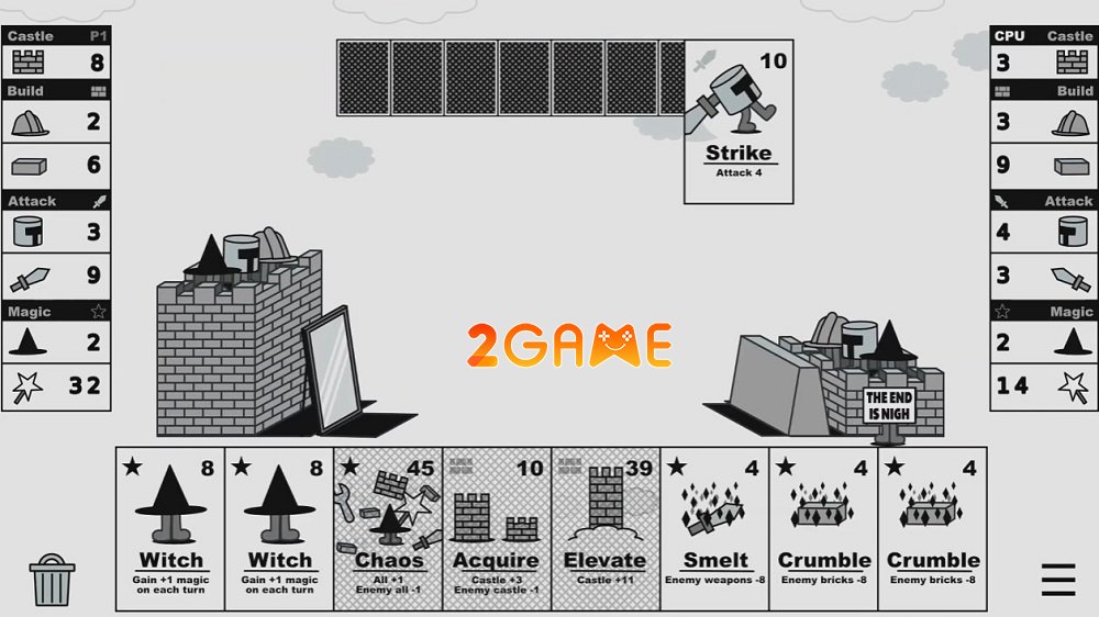 Castle v Castle – Game đấu bài độc đáo sắp ra mắt mobile trong năm nay castle v castle 4