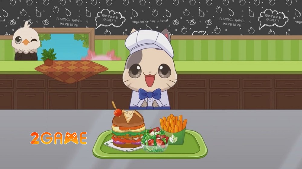 Trải nghiệm Kawaii Kitchen – Tựa game nấu nướng đơn giản và thú vị cat in kawaii kitchen 4