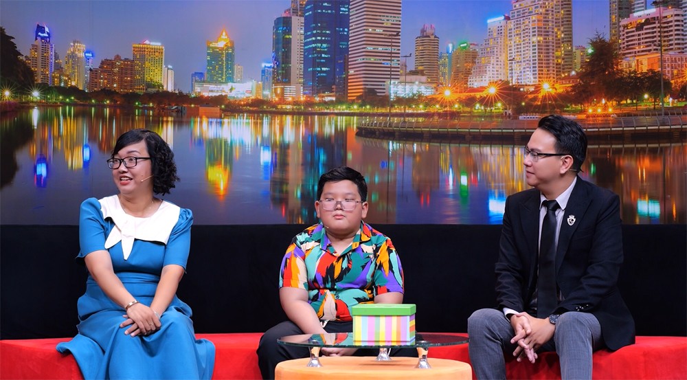 Chị Thanh Tâm – mẹ Hoàng – lặng người khi nghe con nói.