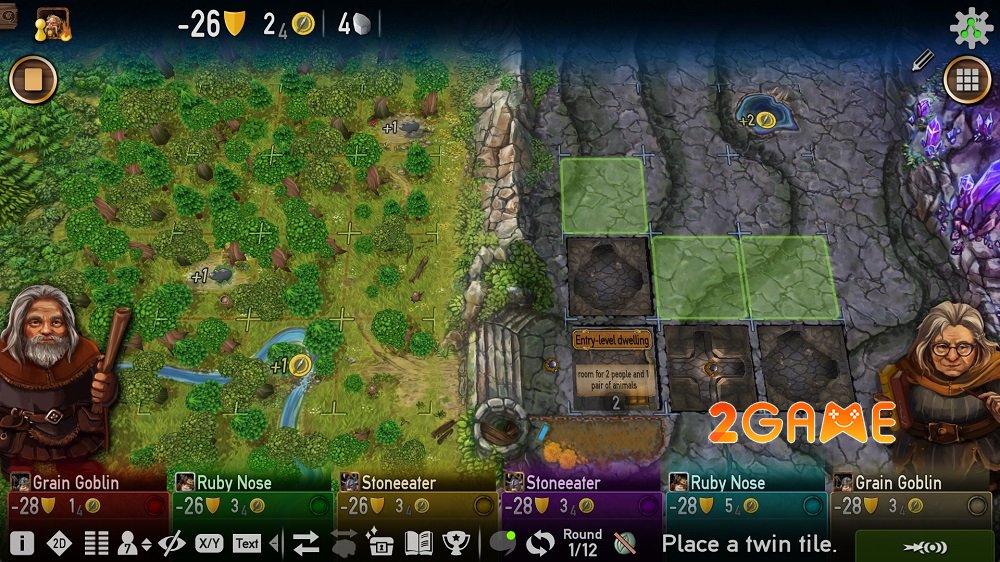 Caverna – Boardgame kinh điển hiện đã có phiên bản mobile và PC caverna mobilepc 2