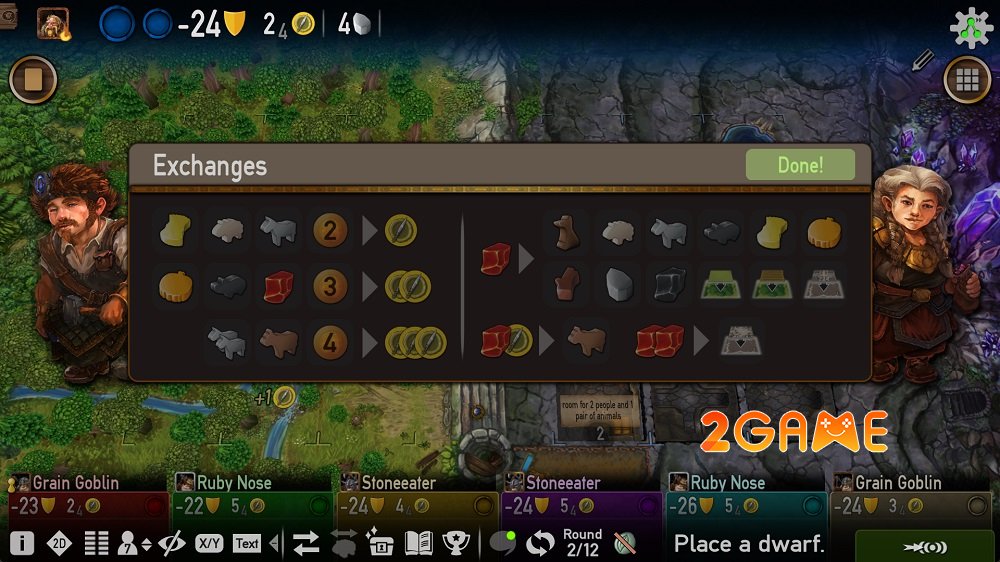 Caverna – Boardgame kinh điển hiện đã có phiên bản mobile và PC caverna mobilepc 5