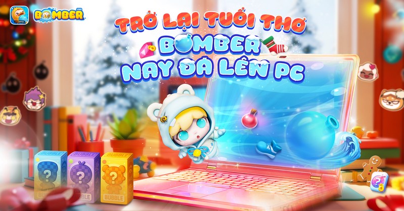 cdmnazc Bomber VNG ra mắt phiên bản PC vào 19/11 - Boom Online "lên đời" với đồ họa 3D và gameplay eSports cdmnazc