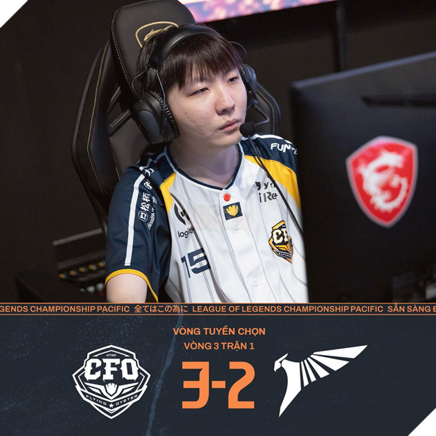 Sự xuất sắc trong ván đấu cuối giúp CFO giành vé đến với MSI 2025