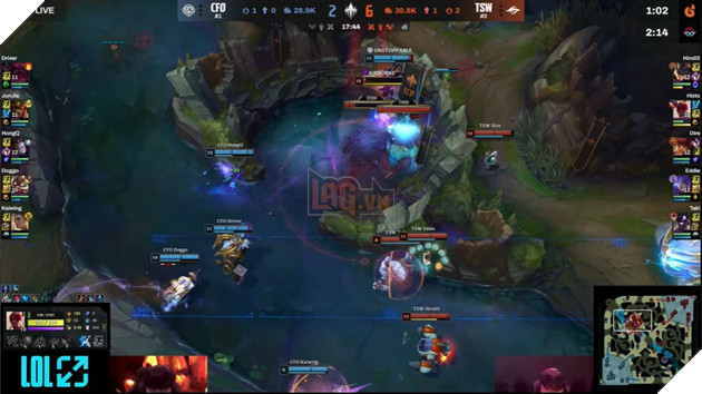 Pha giao tranh lật ngược thế trận của CFO