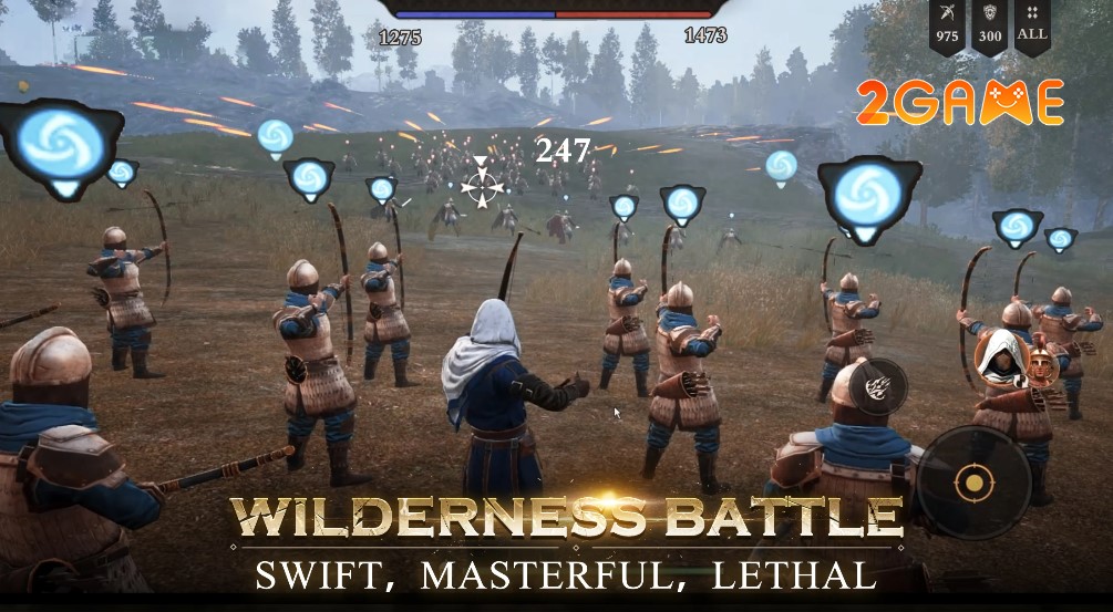 game SLG RTS Charge and Crown