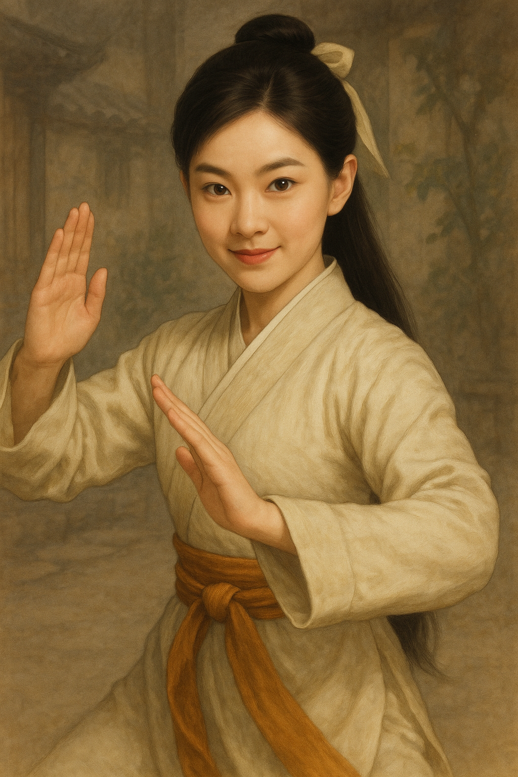 Dùng AI phục dựng chân dung 5 đại mỹ nhân trong truyện Kim Dung, nhan sắc người đẹp nhất gây tranh cãi- Ảnh 4. Dùng AI phục dựng chân dung 5 đại mỹ nhân trong truyện Kim Dung, nhan sắc người đẹp nhất gây tranh cãi- Ảnh 4.