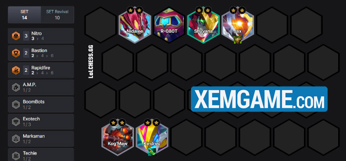 ĐTCL 14.4: Đội hình Chiến Đội Cơ Điện quay trở lại mạnh mẽ, chiếm lĩnh meta chien doi co dien 1