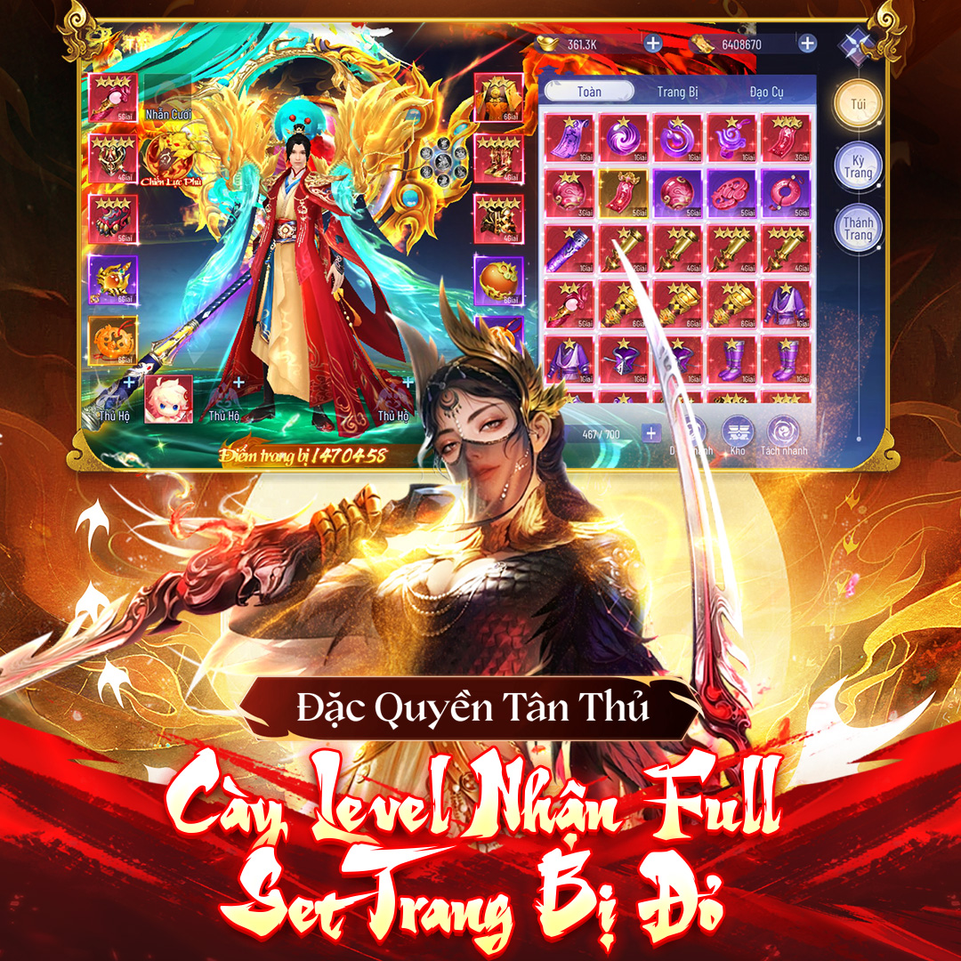 Chiến Hoả Tam Giới chính thức mở tải: game tiên hiệp mới free vé nạp, tài nguyên cực khủng khiến game thủ thích mê chienhoatamquoc game 5