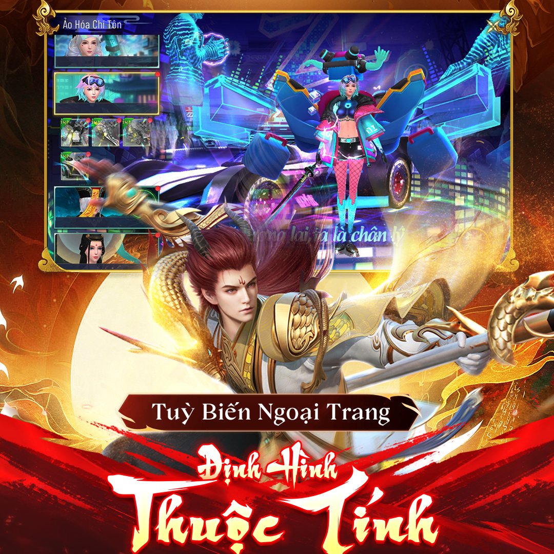 Chiến Hoả Tam Giới chính thức mở tải: game tiên hiệp mới free vé nạp, tài nguyên cực khủng khiến game thủ thích mê chienhoatamquoc game 6