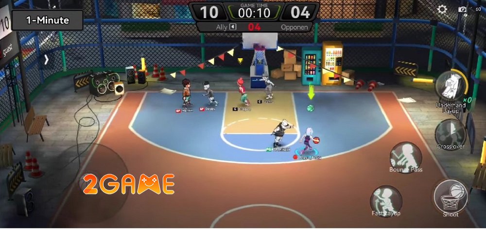 Chrono Dunk đột phá với lối chơi bóng rổ kết hợp thời gian chronodunk 3