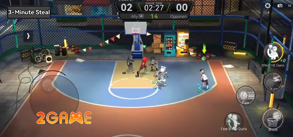 Chrono Dunk đột phá với lối chơi bóng rổ kết hợp thời gian chronodunk 4