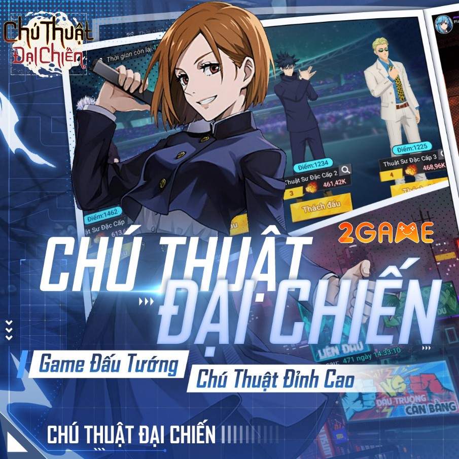 Chú Thuật Đại Chiến – Game đấu tướng chuẩn anime Jujutsu Kaisen chu thuat dai chien 1 1