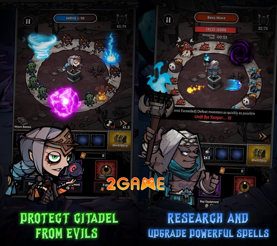 Citadel Guardian: Siege – Thiết kế bản đồ và cấp độ đầy sáng tạo citadelguardiansiege 3