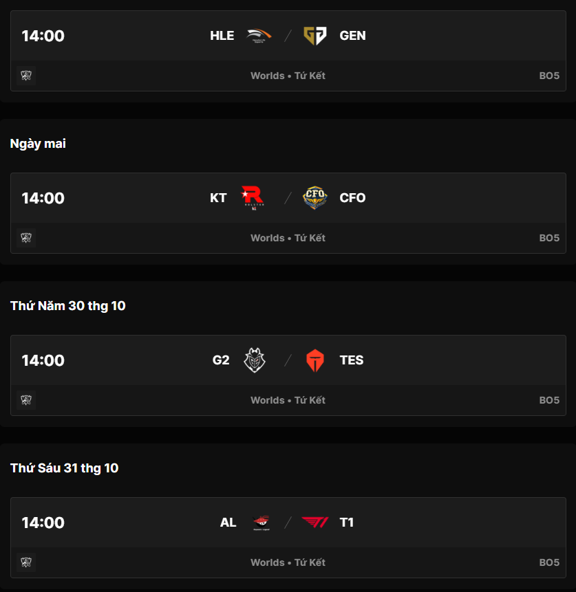 Lịch thi đấu CKTG 2025 Main Event vòng Knockout mới nhất: Vòng đấu có thể quyết định cả mùa giải- Ảnh 3.