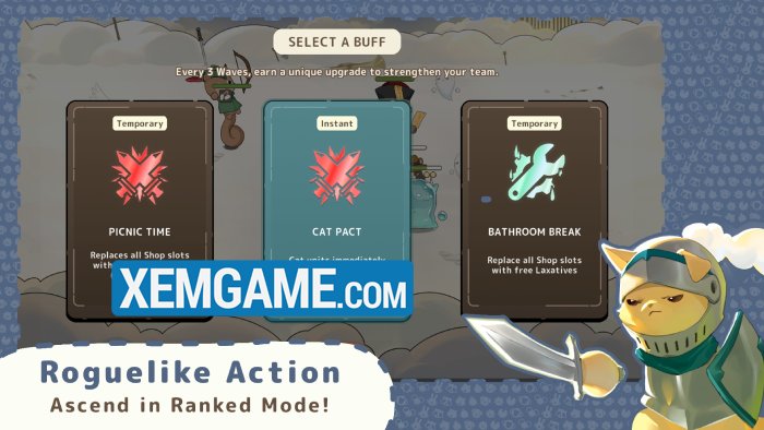 Claws & Chaos – game nhập vai về mèo có chế độ Auto Chess thú vị claw and chaos gioi thieu game 4