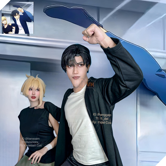 Cuoi khong nhat duoc mom voi bo cosplay Solo Leveling cuc ki doc dao 8 Cười không nhặt được mồm với bộ cosplay Solo Leveling cực kì độc đáo