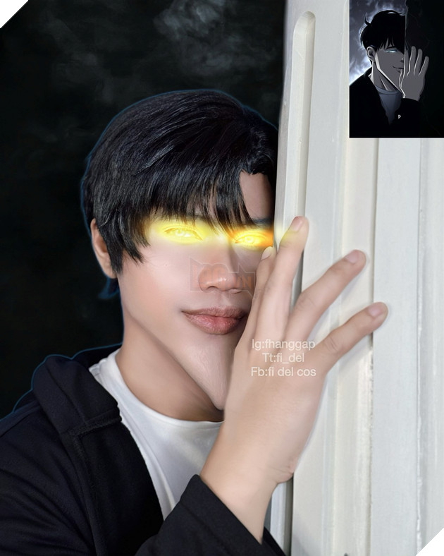 Cuoi khong nhat duoc mom voi bo cosplay Solo Leveling cuc ki doc dao 5 Cười không nhặt được mồm với bộ cosplay Solo Leveling cực kì độc đáo