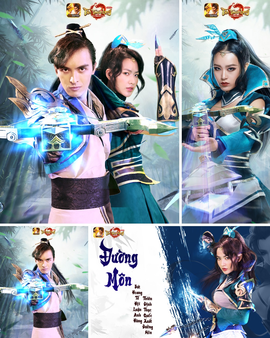 Tân Thiên Long Mobile VNG tung bộ ảnh cosplay môn phái Mộ Dung & Đường Môn – Tuyệt tác nhan sắc, đậm chất võ học cosplayduongmonmodung 1