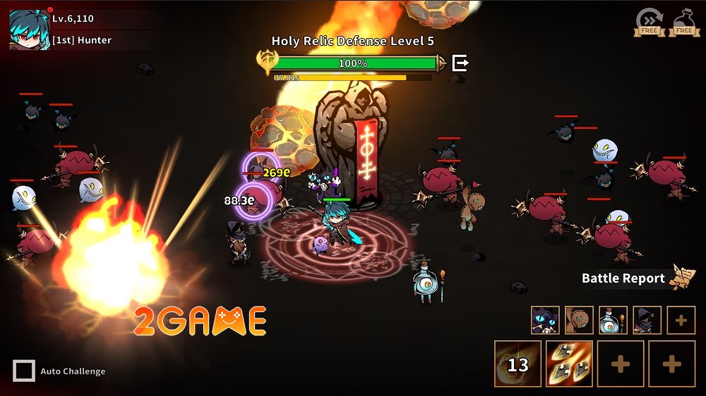 Creature Hunter Idle – Game nhập vai “cày cuốc” nhẹ nhàng trong lúc rảnh rỗi creaturehunteridle mobile 2