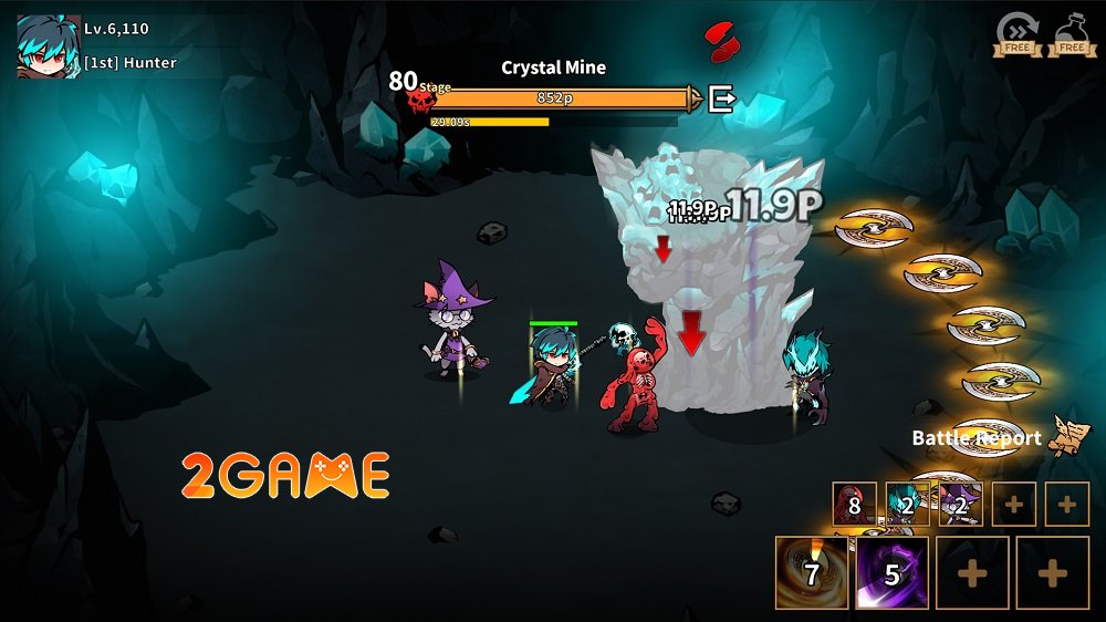 Creature Hunter Idle – Game nhập vai “cày cuốc” nhẹ nhàng trong lúc rảnh rỗi creaturehunteridle mobile 3